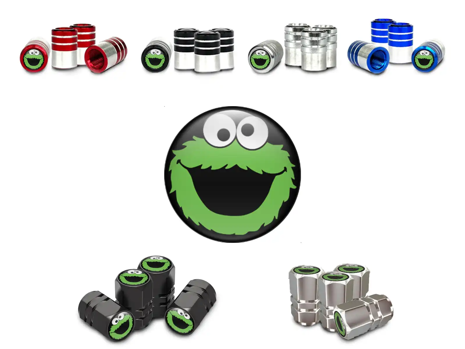 Tire Valve Covers for Bikes Custom Style